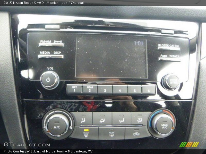 Midnight Jade / Charcoal 2015 Nissan Rogue S AWD