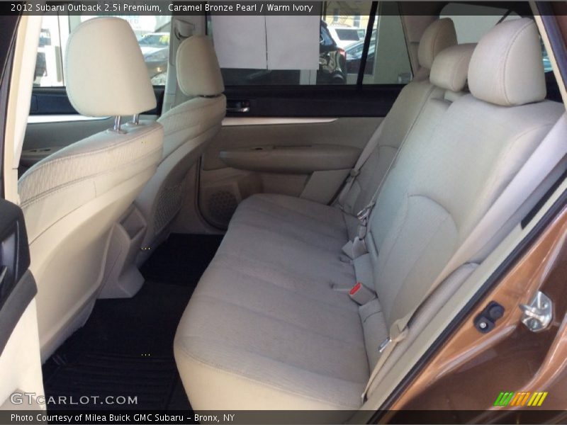 Caramel Bronze Pearl / Warm Ivory 2012 Subaru Outback 2.5i Premium
