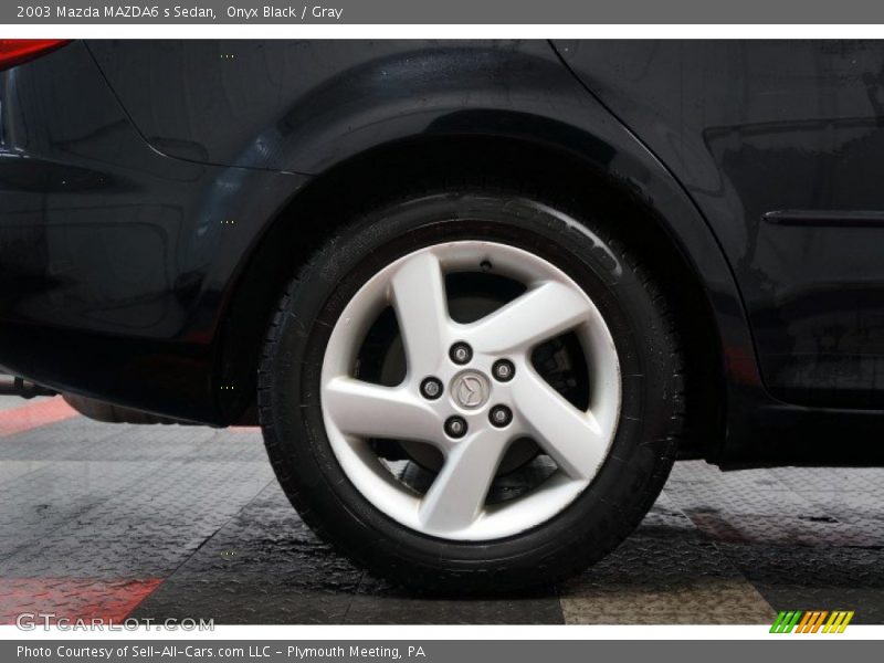 Onyx Black / Gray 2003 Mazda MAZDA6 s Sedan