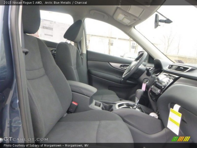 Arctic Blue Metallic / Charcoal 2015 Nissan Rogue S AWD