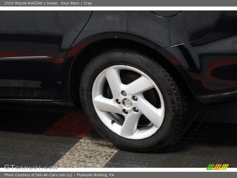 Onyx Black / Gray 2003 Mazda MAZDA6 s Sedan