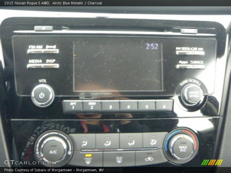 Arctic Blue Metallic / Charcoal 2015 Nissan Rogue S AWD