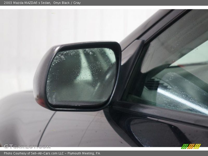 Onyx Black / Gray 2003 Mazda MAZDA6 s Sedan