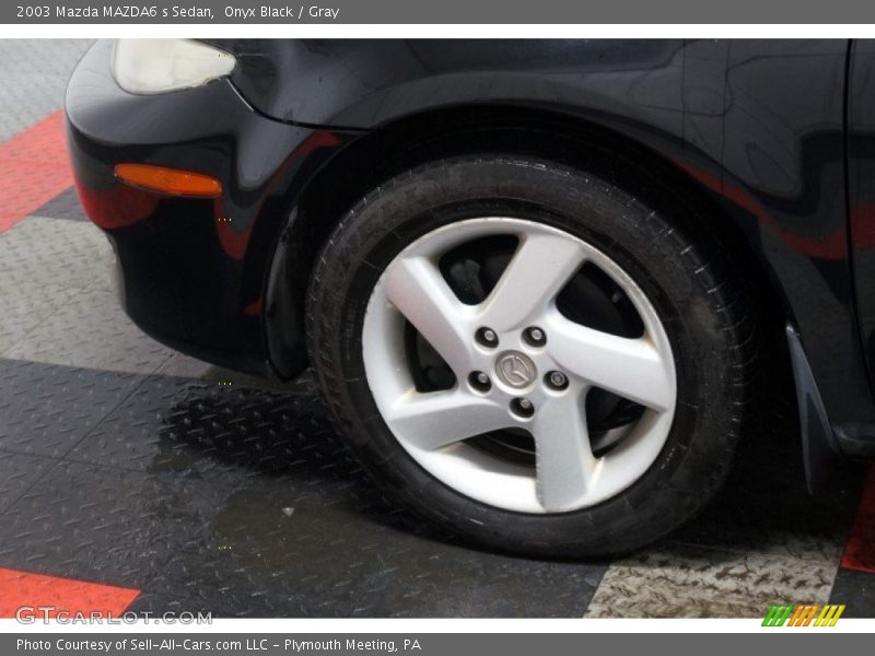 Onyx Black / Gray 2003 Mazda MAZDA6 s Sedan