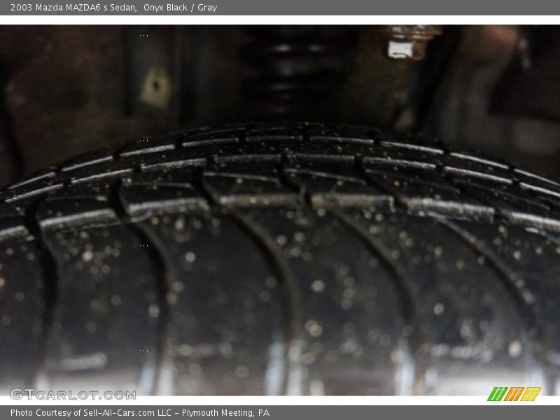 Onyx Black / Gray 2003 Mazda MAZDA6 s Sedan
