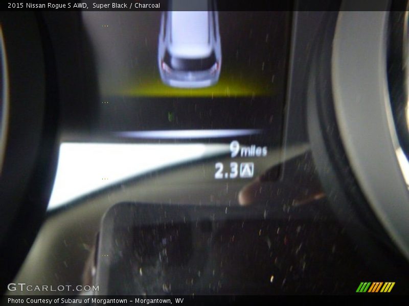 Super Black / Charcoal 2015 Nissan Rogue S AWD