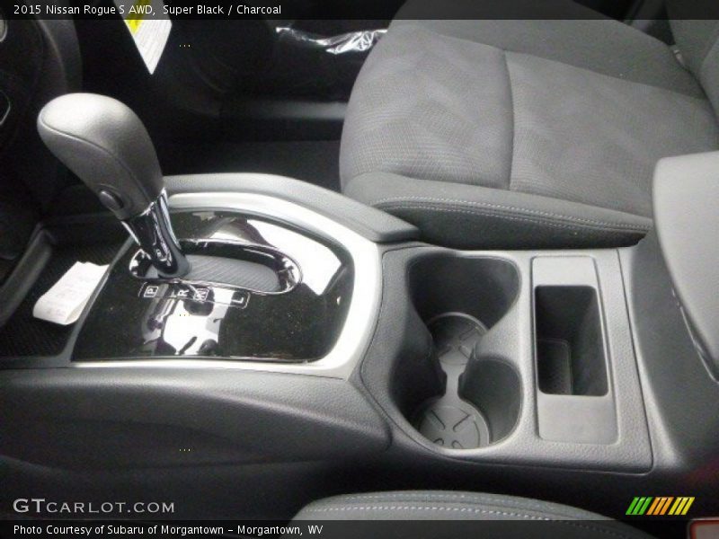 Super Black / Charcoal 2015 Nissan Rogue S AWD