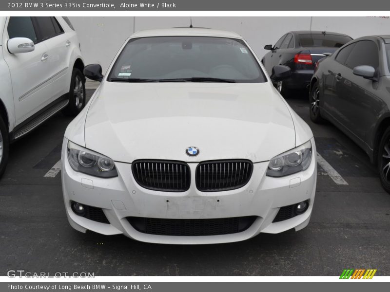 Alpine White / Black 2012 BMW 3 Series 335is Convertible