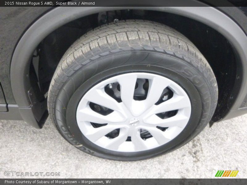Super Black / Almond 2015 Nissan Rogue S AWD