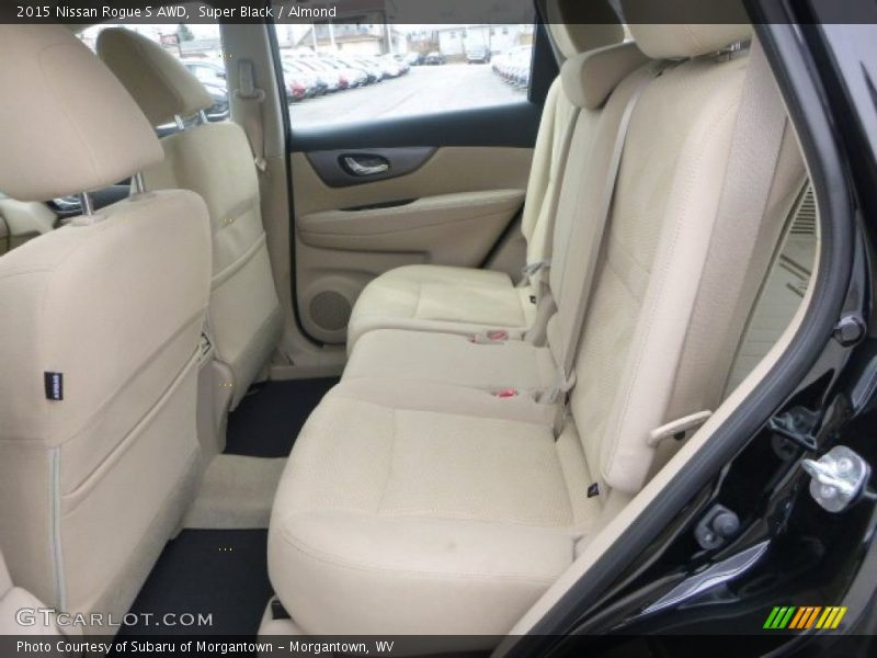 Super Black / Almond 2015 Nissan Rogue S AWD