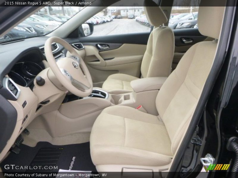 Super Black / Almond 2015 Nissan Rogue S AWD
