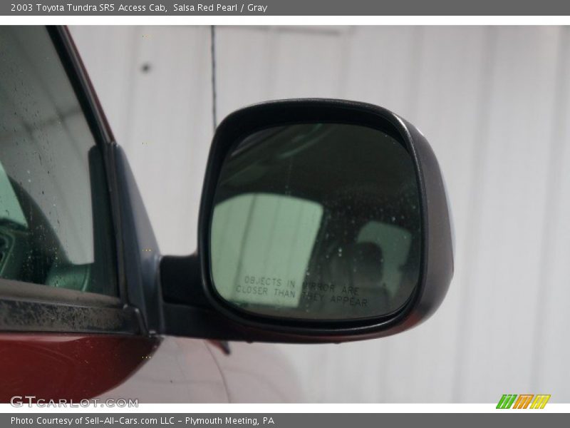 Salsa Red Pearl / Gray 2003 Toyota Tundra SR5 Access Cab