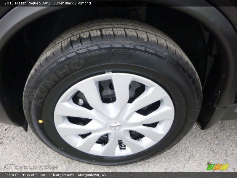 Super Black / Almond 2015 Nissan Rogue S AWD