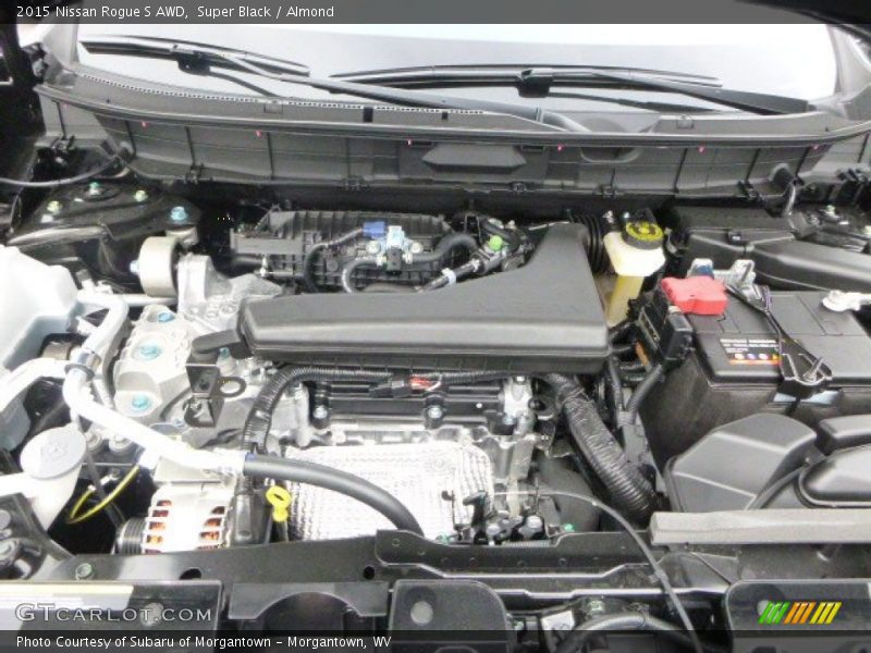 Super Black / Almond 2015 Nissan Rogue S AWD