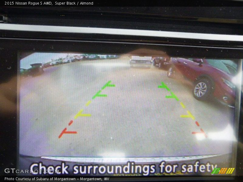 Super Black / Almond 2015 Nissan Rogue S AWD