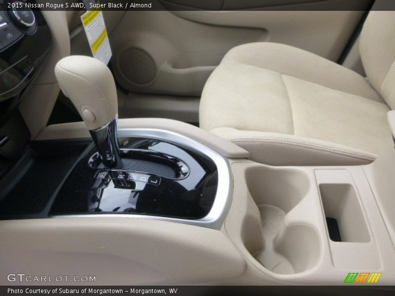 Super Black / Almond 2015 Nissan Rogue S AWD