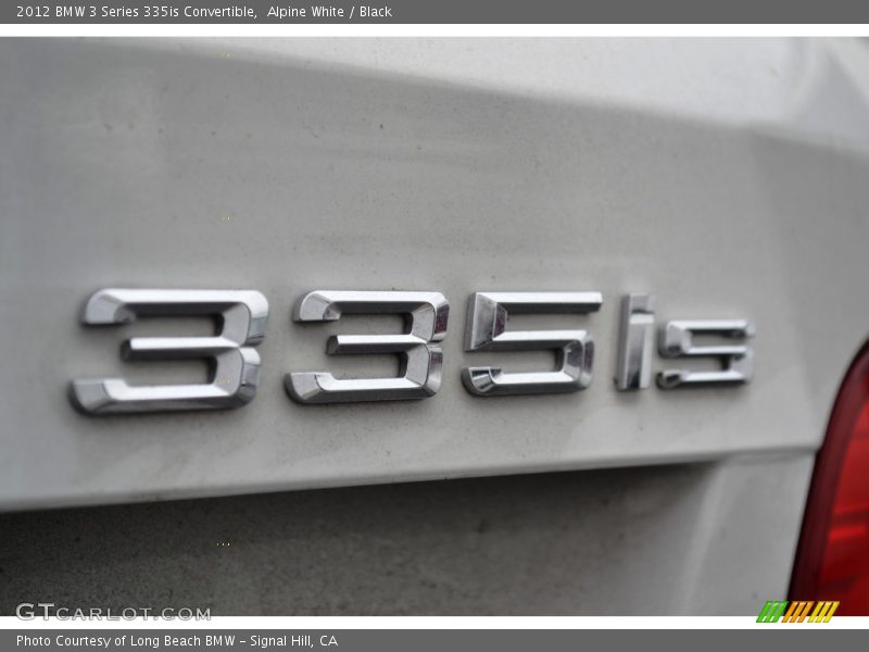 Alpine White / Black 2012 BMW 3 Series 335is Convertible