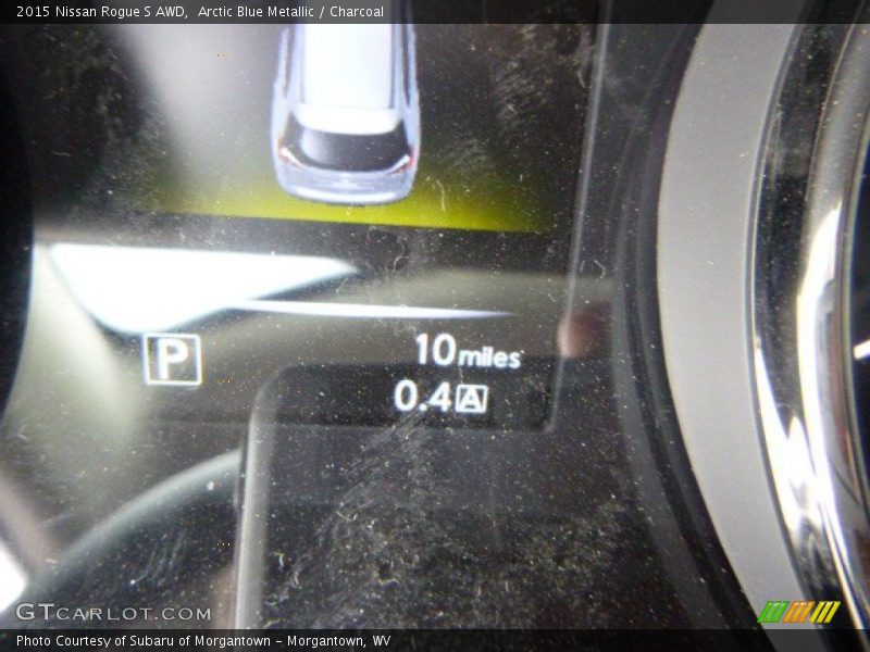 Arctic Blue Metallic / Charcoal 2015 Nissan Rogue S AWD