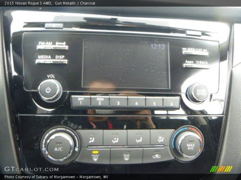 Gun Metallic / Charcoal 2015 Nissan Rogue S AWD