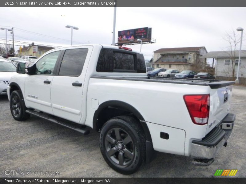 Glacier White / Charcoal 2015 Nissan Titan SV Crew Cab 4x4