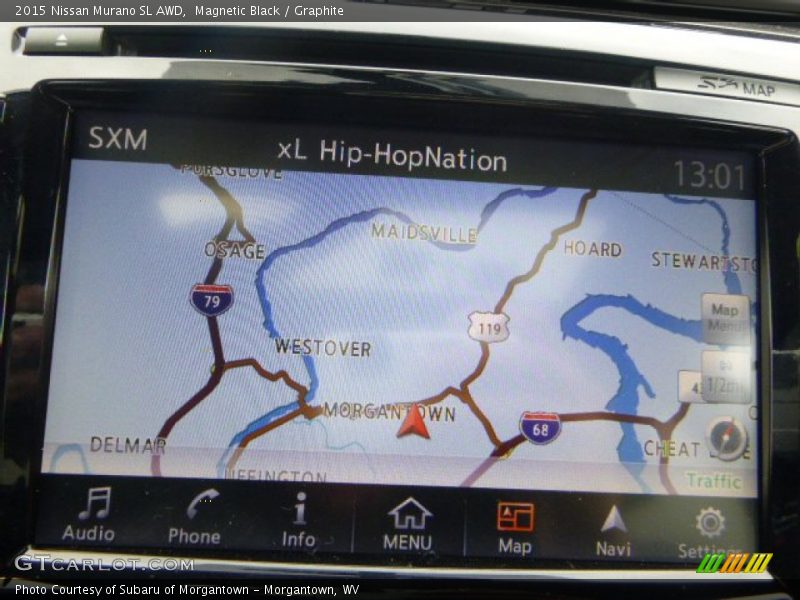Navigation of 2015 Murano SL AWD