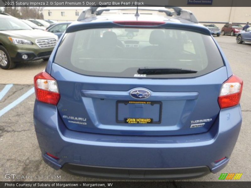 Quartz Blue Pearl / Black 2015 Subaru Impreza 2.0i Sport Premium 5 Door