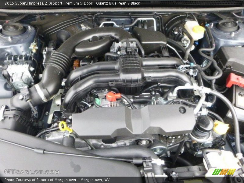  2015 Impreza 2.0i Sport Premium 5 Door Engine - 2.0 Liter DOHC 16-Valve VVT Horizontally Opposed 4 Cylinder