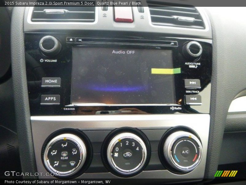 Controls of 2015 Impreza 2.0i Sport Premium 5 Door