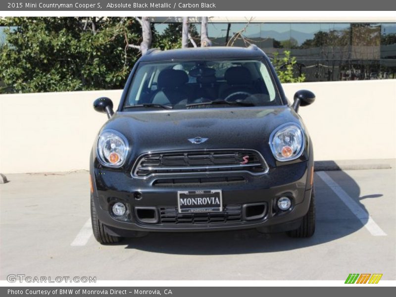 Absolute Black Metallic / Carbon Black 2015 Mini Countryman Cooper S