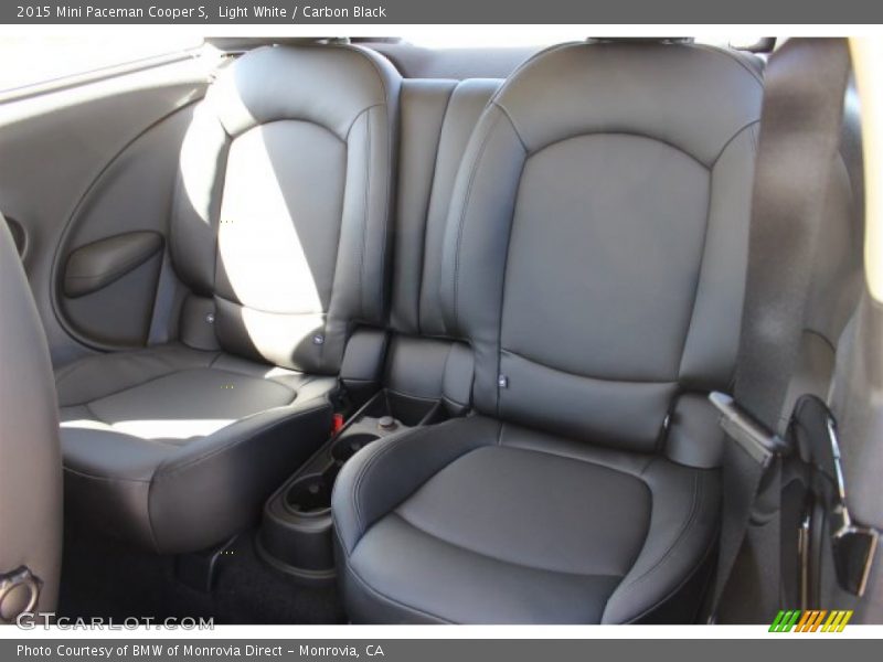 Rear Seat of 2015 Paceman Cooper S