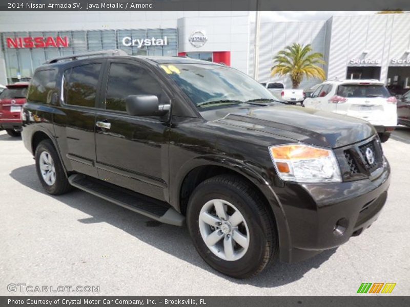 Java Metallic / Almond 2014 Nissan Armada SV