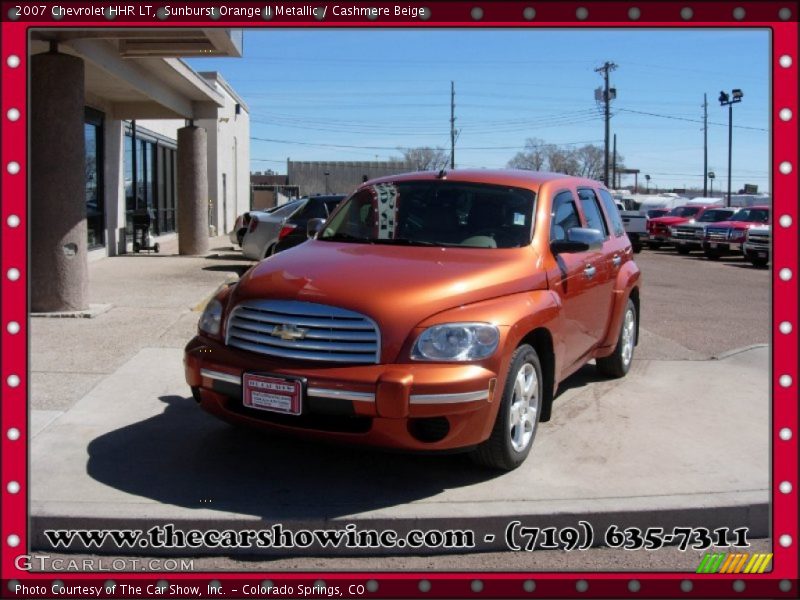 Sunburst Orange II Metallic / Cashmere Beige 2007 Chevrolet HHR LT