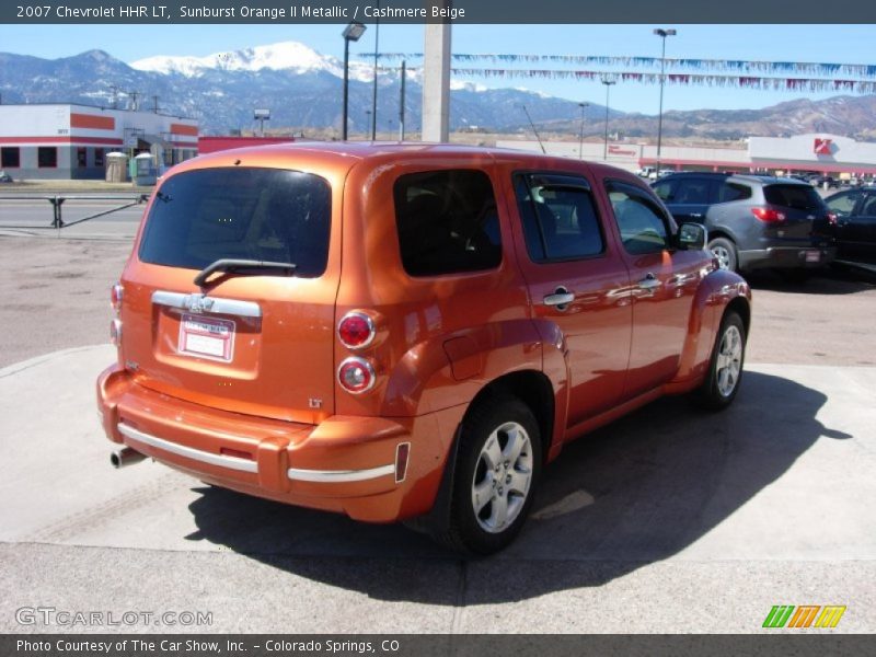 Sunburst Orange II Metallic / Cashmere Beige 2007 Chevrolet HHR LT