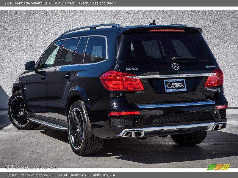 Black / designo Black 2015 Mercedes-Benz GL 63 AMG 4Matic