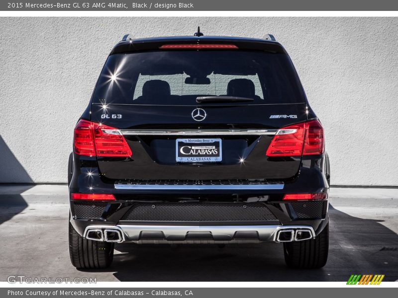 Black / designo Black 2015 Mercedes-Benz GL 63 AMG 4Matic