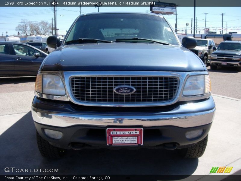 Medium Wedgewood Blue Metallic / Medium Graphite 1999 Ford Expedition XLT 4x4