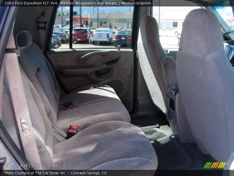 Medium Wedgewood Blue Metallic / Medium Graphite 1999 Ford Expedition XLT 4x4