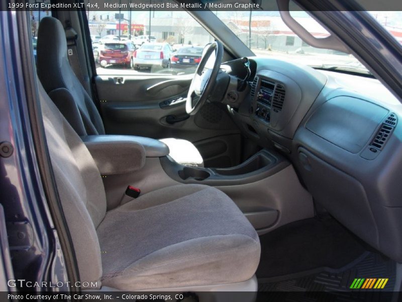 Medium Wedgewood Blue Metallic / Medium Graphite 1999 Ford Expedition XLT 4x4