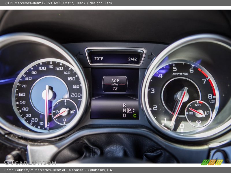  2015 GL 63 AMG 4Matic 63 AMG 4Matic Gauges