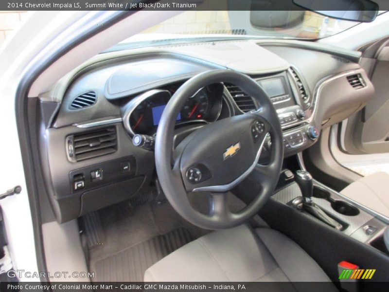 Jet Black/Dark Titanium Interior - 2014 Impala LS 