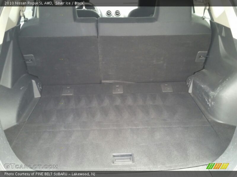 Silver Ice / Black 2010 Nissan Rogue SL AWD