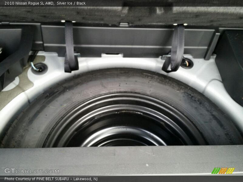 Silver Ice / Black 2010 Nissan Rogue SL AWD