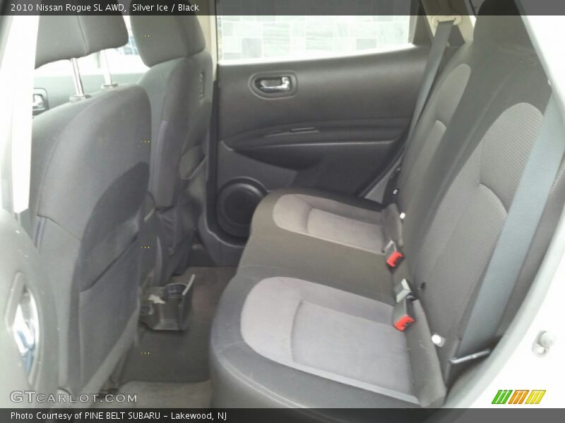 Silver Ice / Black 2010 Nissan Rogue SL AWD