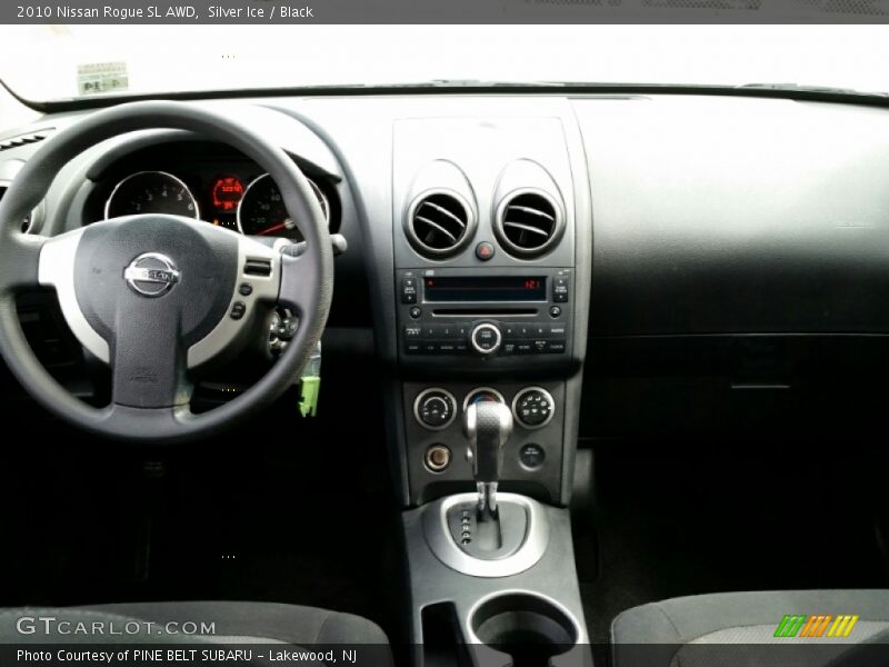 Silver Ice / Black 2010 Nissan Rogue SL AWD