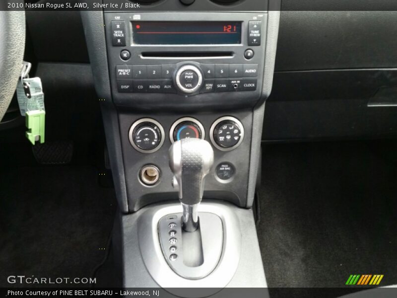 Silver Ice / Black 2010 Nissan Rogue SL AWD