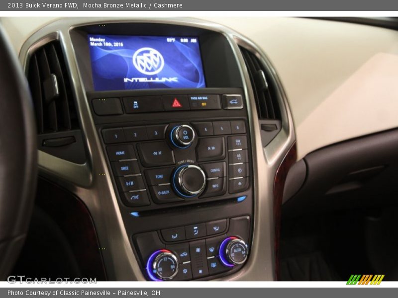 Mocha Bronze Metallic / Cashmere 2013 Buick Verano FWD