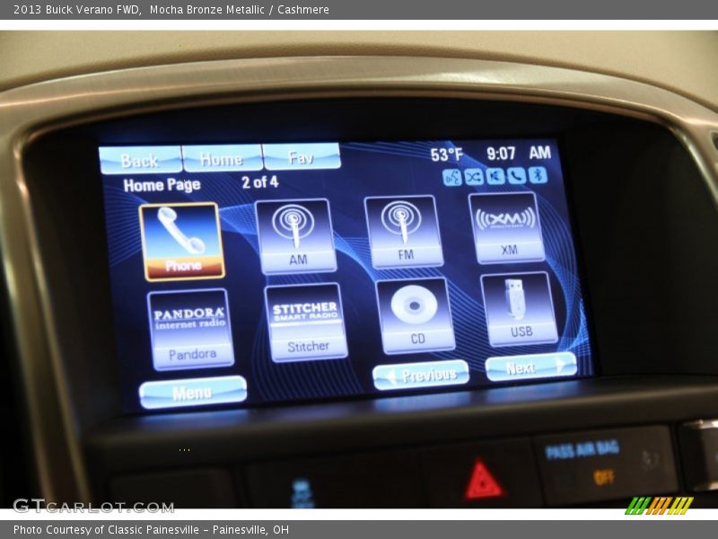Mocha Bronze Metallic / Cashmere 2013 Buick Verano FWD
