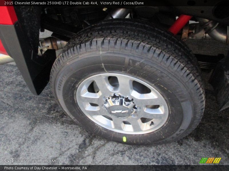 Victory Red / Cocoa/Dune 2015 Chevrolet Silverado 2500HD LTZ Double Cab 4x4