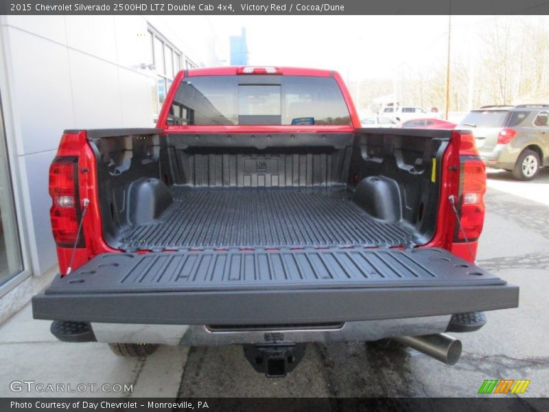 Victory Red / Cocoa/Dune 2015 Chevrolet Silverado 2500HD LTZ Double Cab 4x4