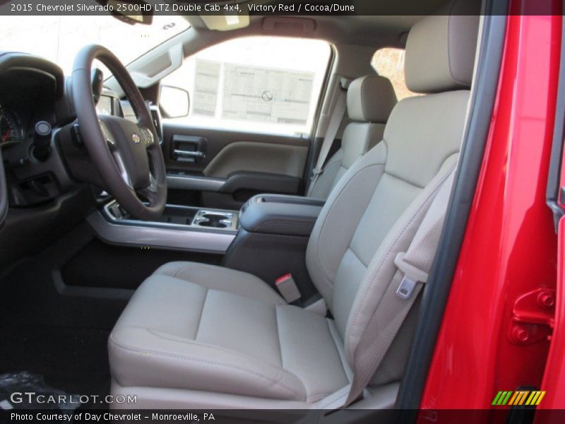 Victory Red / Cocoa/Dune 2015 Chevrolet Silverado 2500HD LTZ Double Cab 4x4
